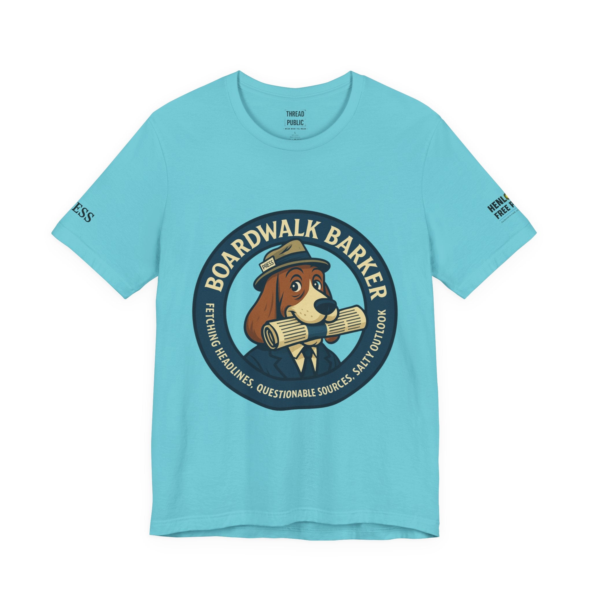 Boardwalk Barker “Official Press Edition” Premium Tee