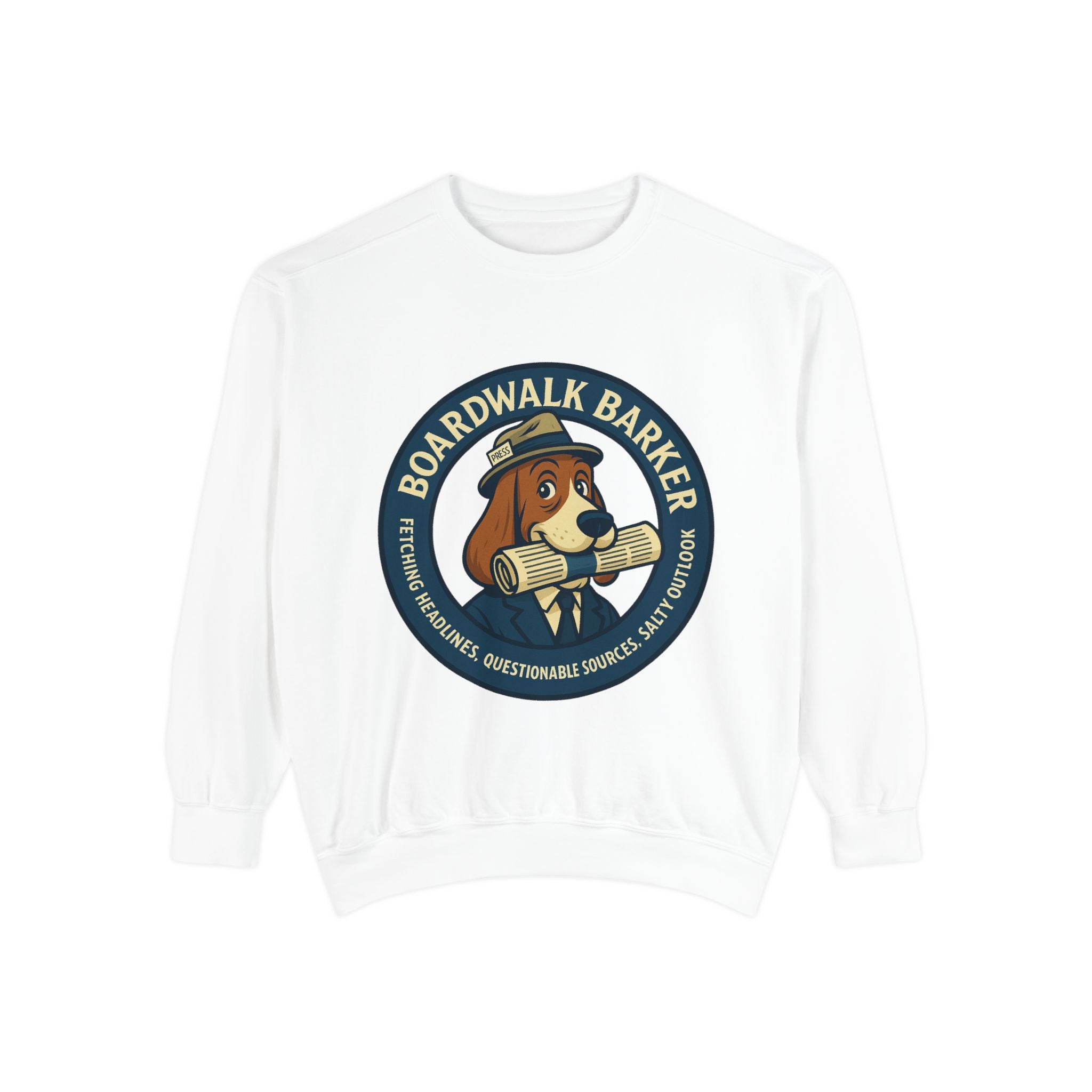 Boardwalk Barker “Press Crew” Premium Sweatshirt