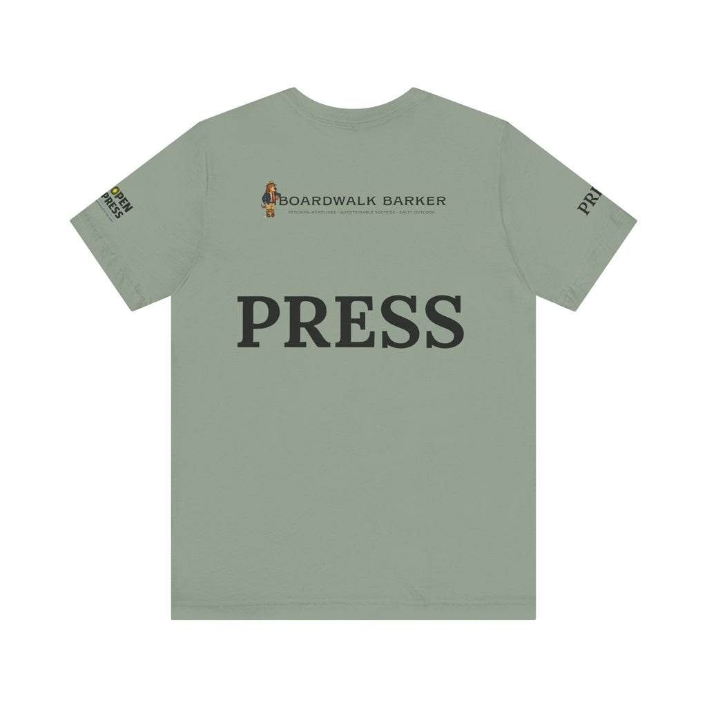 Boardwalk Barker “Official Press Edition” Premium Tee