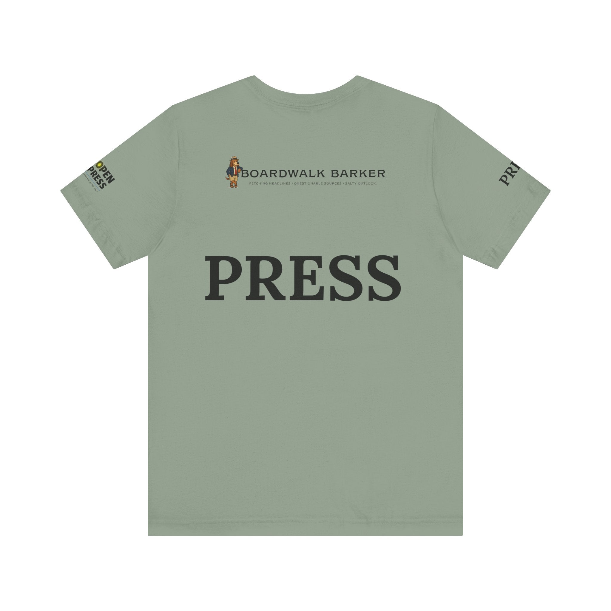 Boardwalk Barker “Official Press Edition” Premium Tee