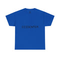 DISSENTER T-Shirt | Minimal Text Tee, Bold Statement Shirt