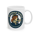 Boardwalk Barker Press Mug – “Fetching Headlines” Edition