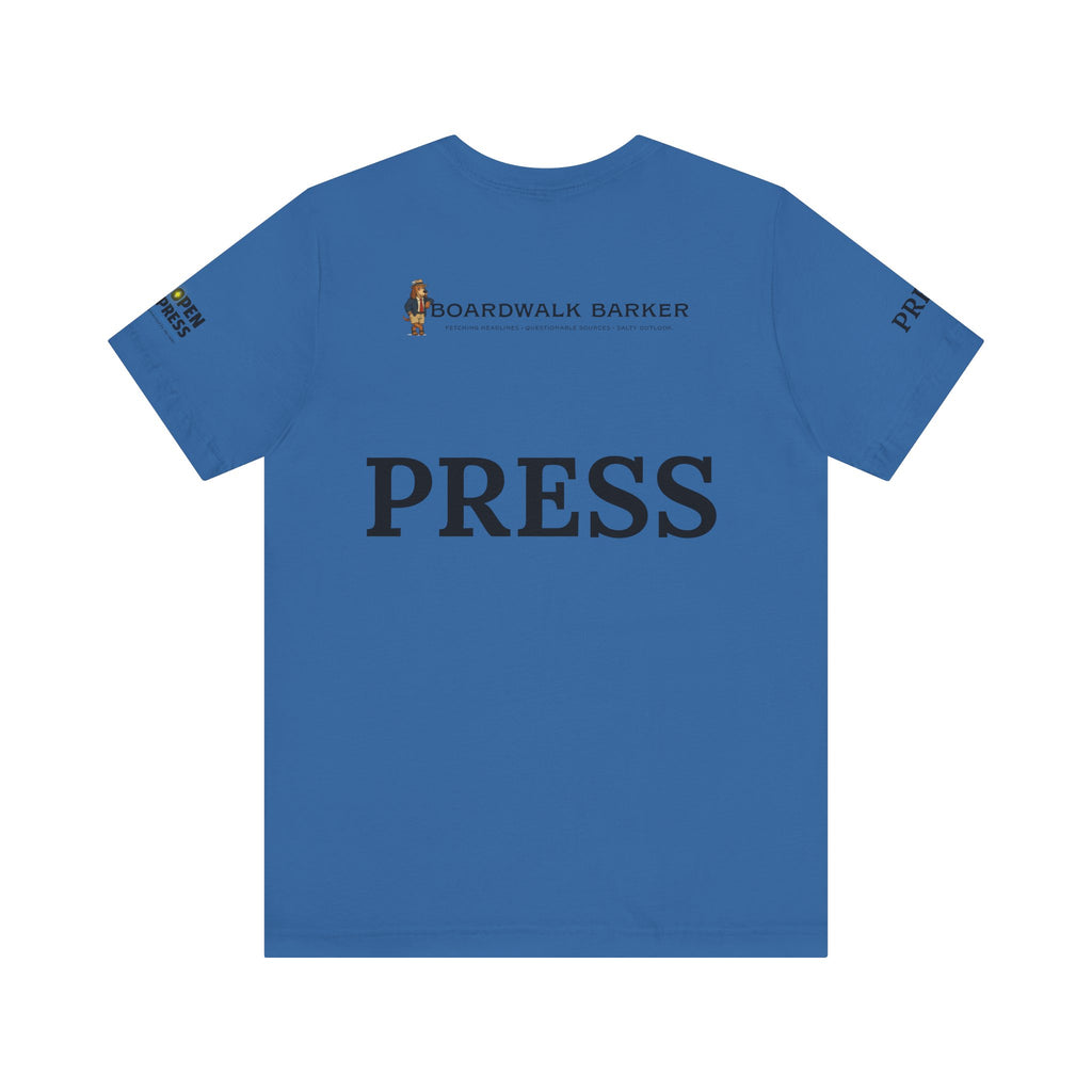 Boardwalk Barker “Official Press Edition” Premium Tee