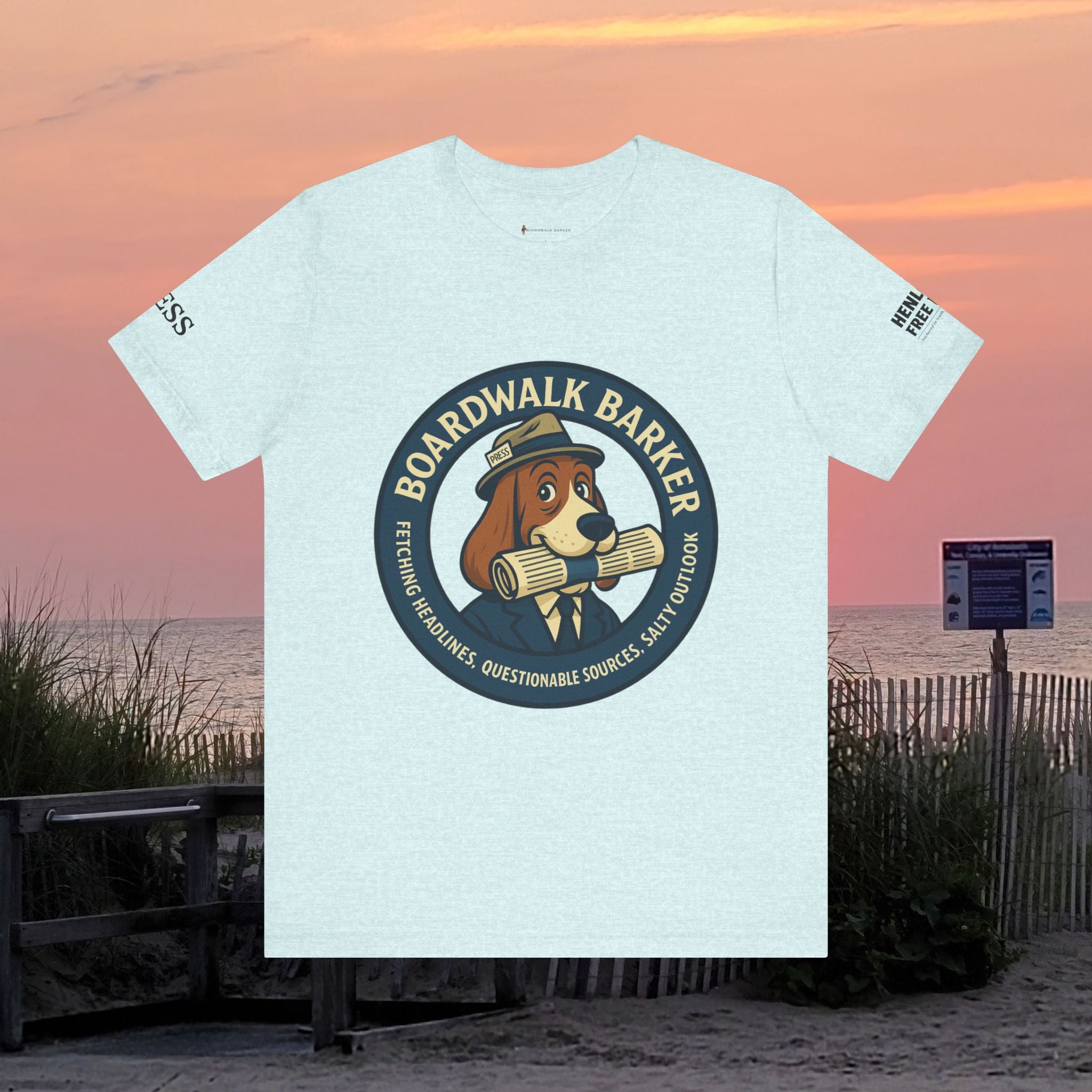 Boardwalk Barker “Official Press Edition” Premium Tee