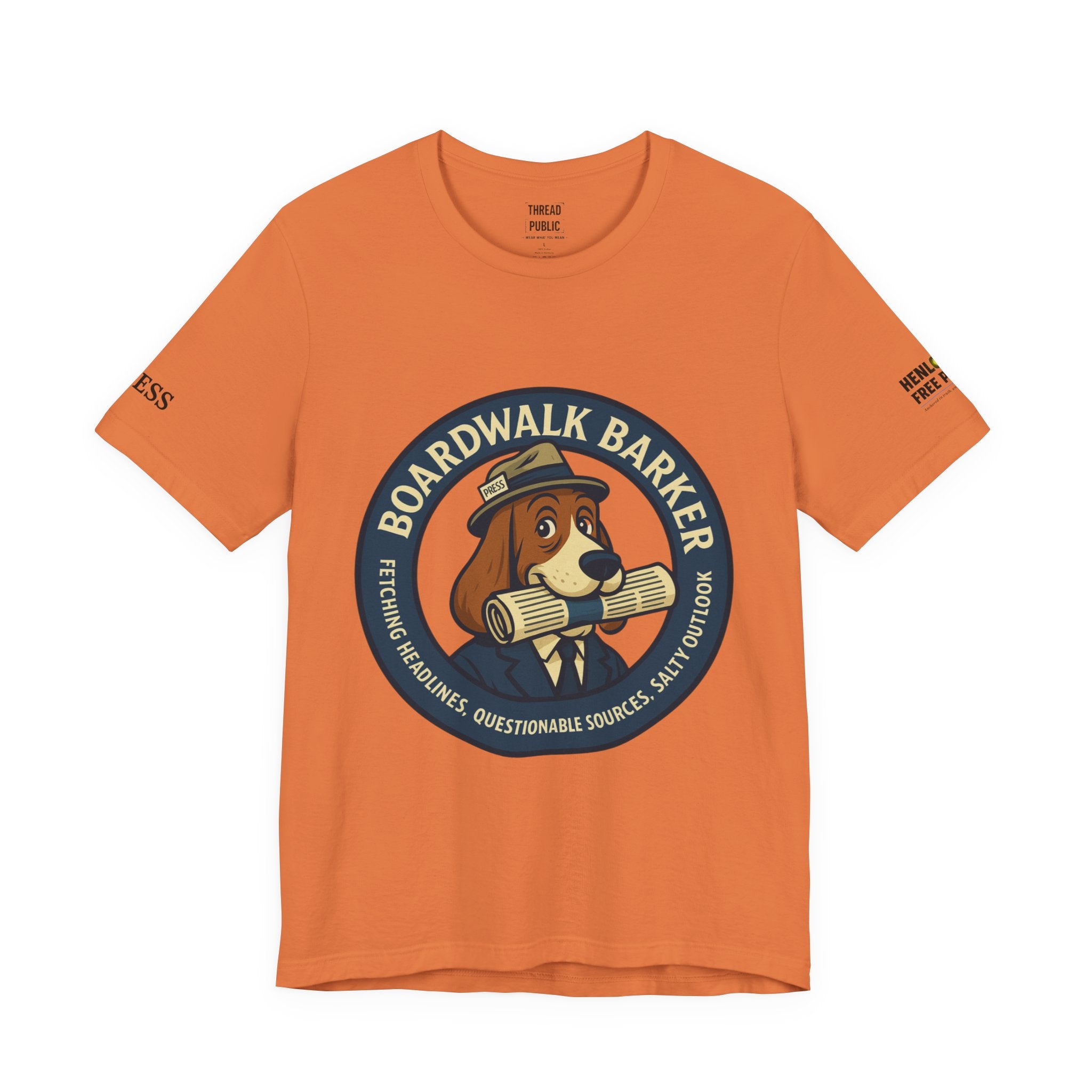 Boardwalk Barker “Official Press Edition” Premium Tee