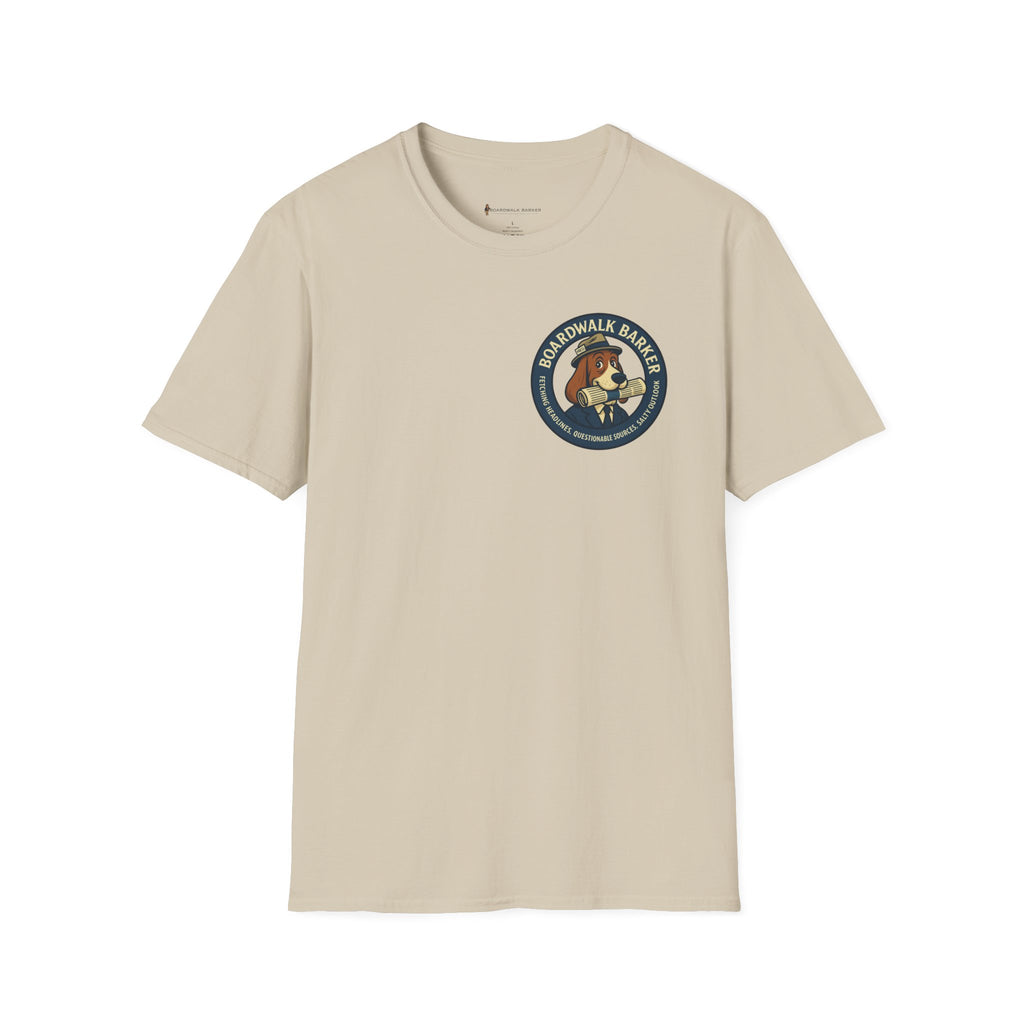 Boardwalk Barker “Holiday in Cambodia Comedy Gala” Tee