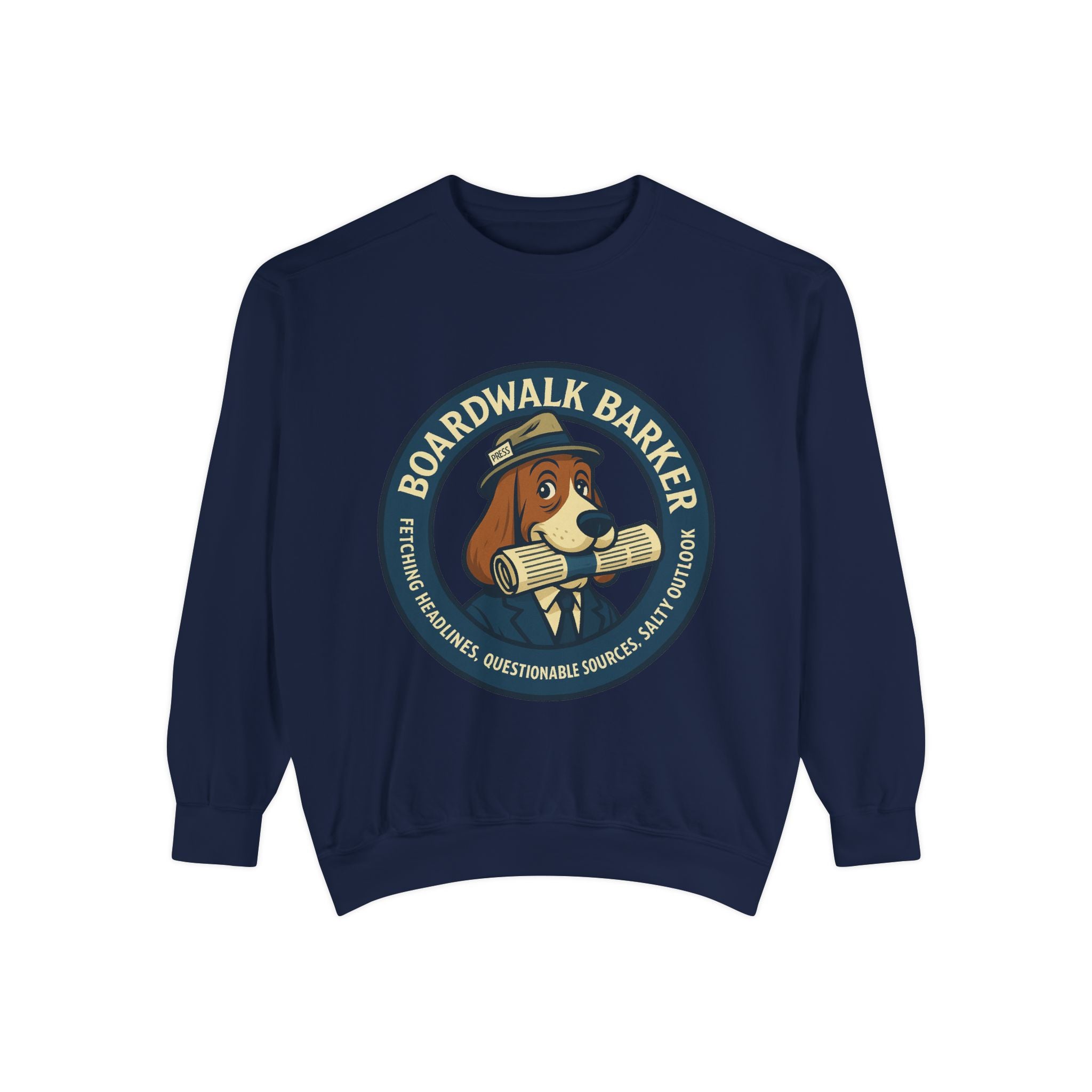 Boardwalk Barker “Press Crew” Premium Sweatshirt