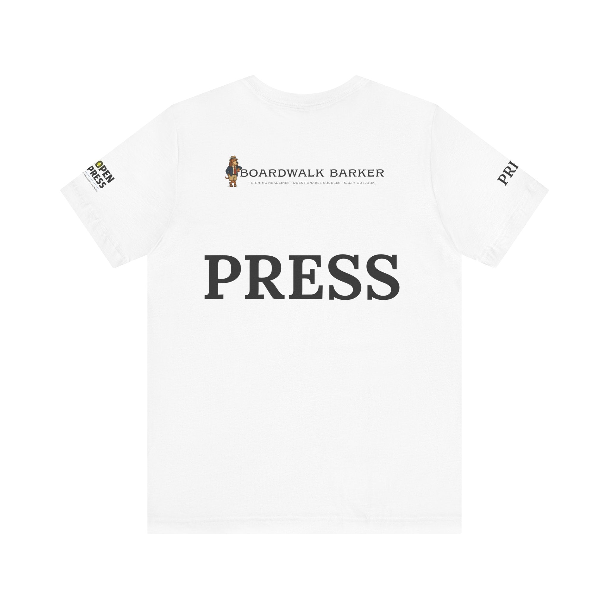 Boardwalk Barker “Official Press Edition” Premium Tee