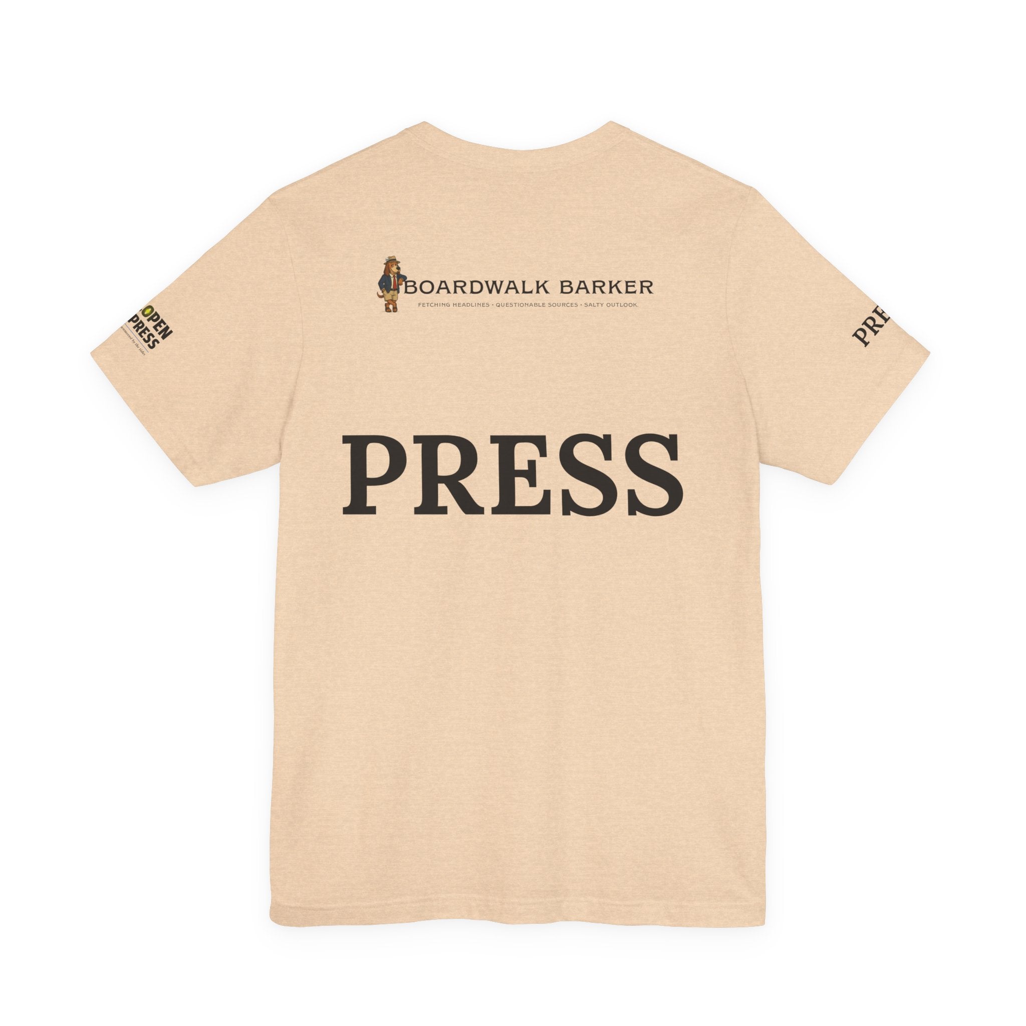 Boardwalk Barker “Official Press Edition” Premium Tee