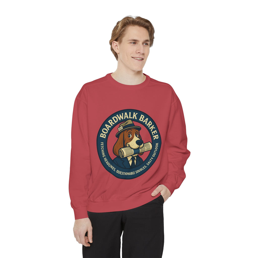 Boardwalk Barker “Press Crew” Premium Sweatshirt