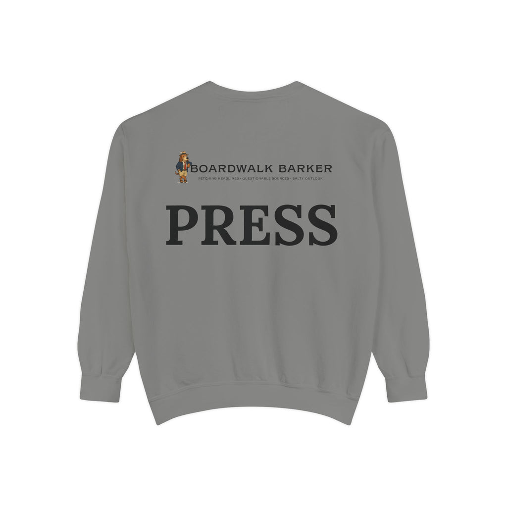 Boardwalk Barker “Press Crew” Premium Sweatshirt