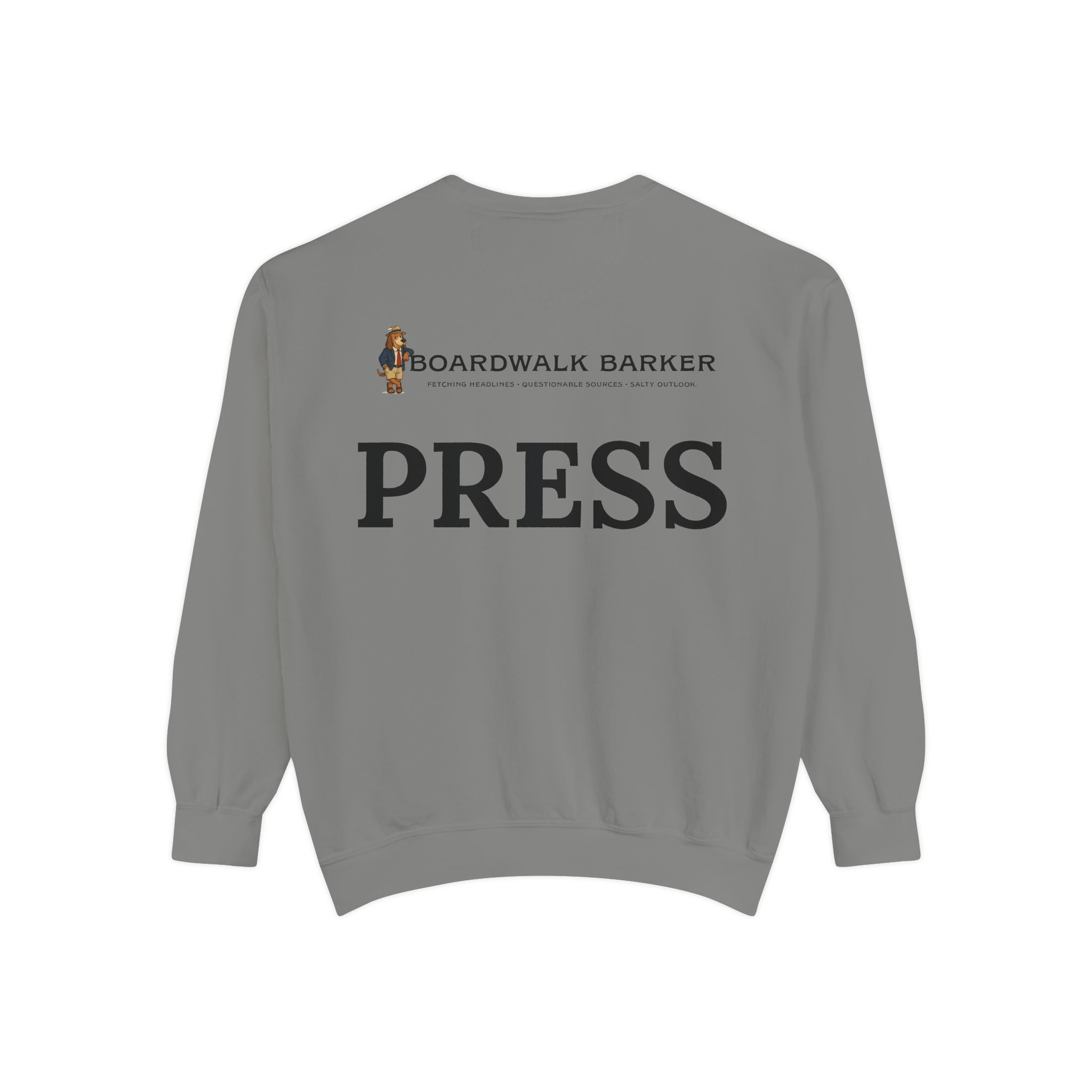 Boardwalk Barker “Press Crew” Premium Sweatshirt