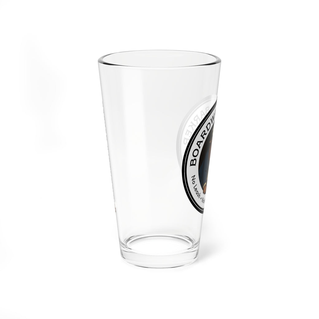 Boardwalk Barker Pint Glass – "Nobody's Pet" Edition