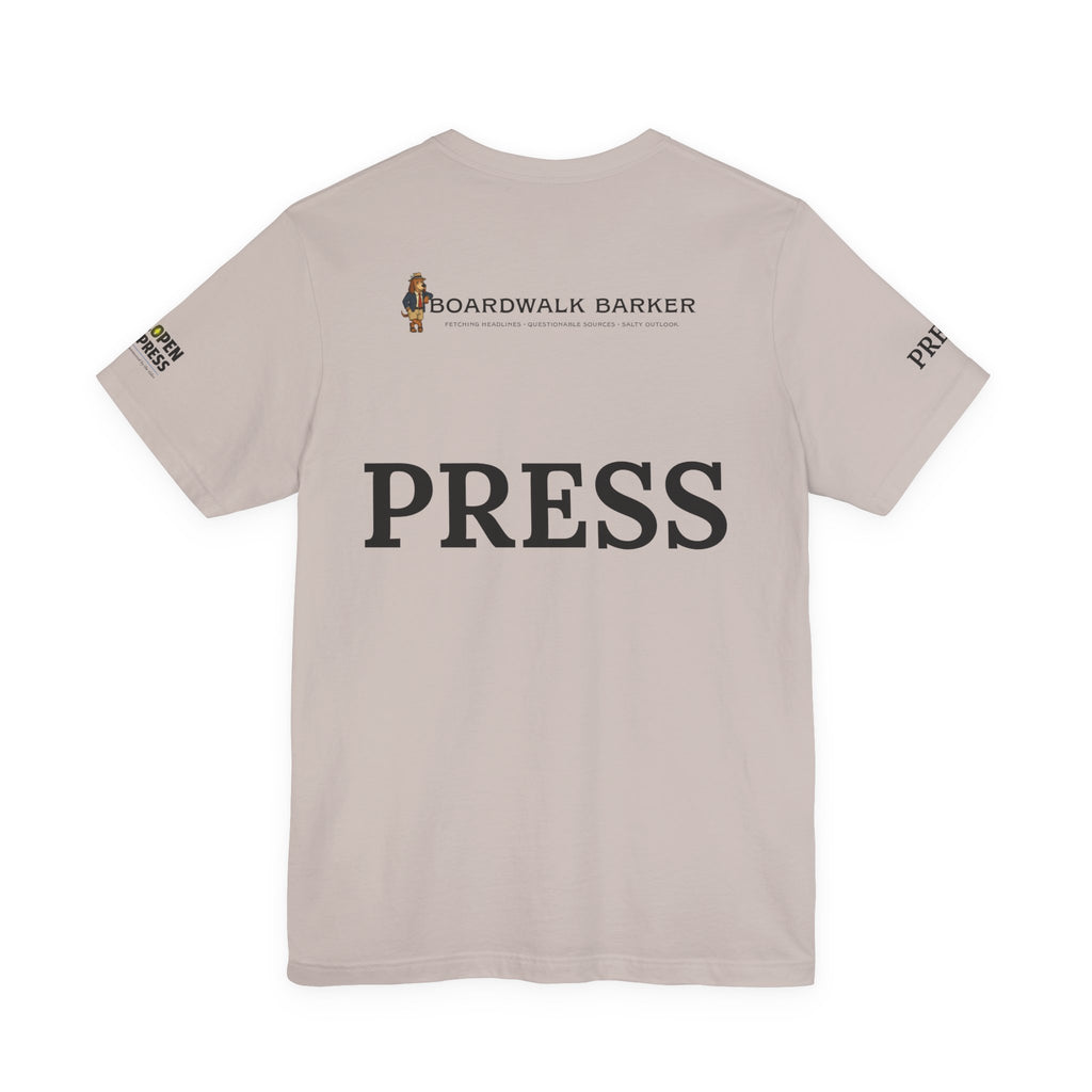 Boardwalk Barker “Official Press Edition” Premium Tee