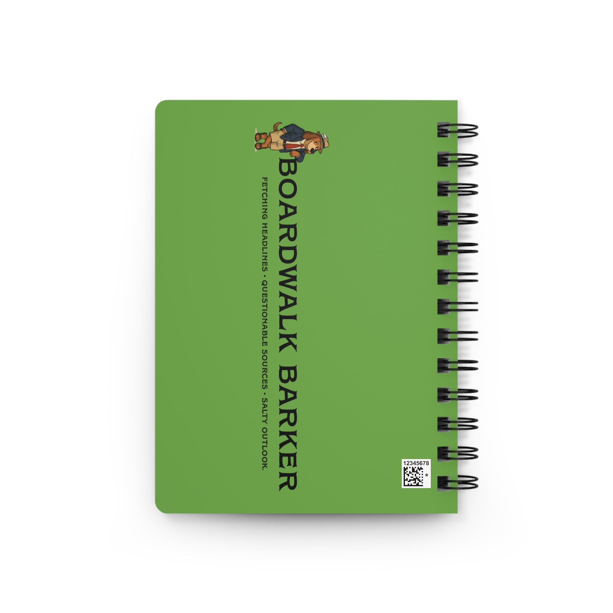 Boardwalk Barker “Headlines Board” Spiral Notebook