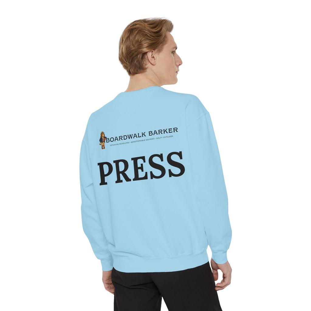 Boardwalk Barker “Press Crew” Premium Sweatshirt