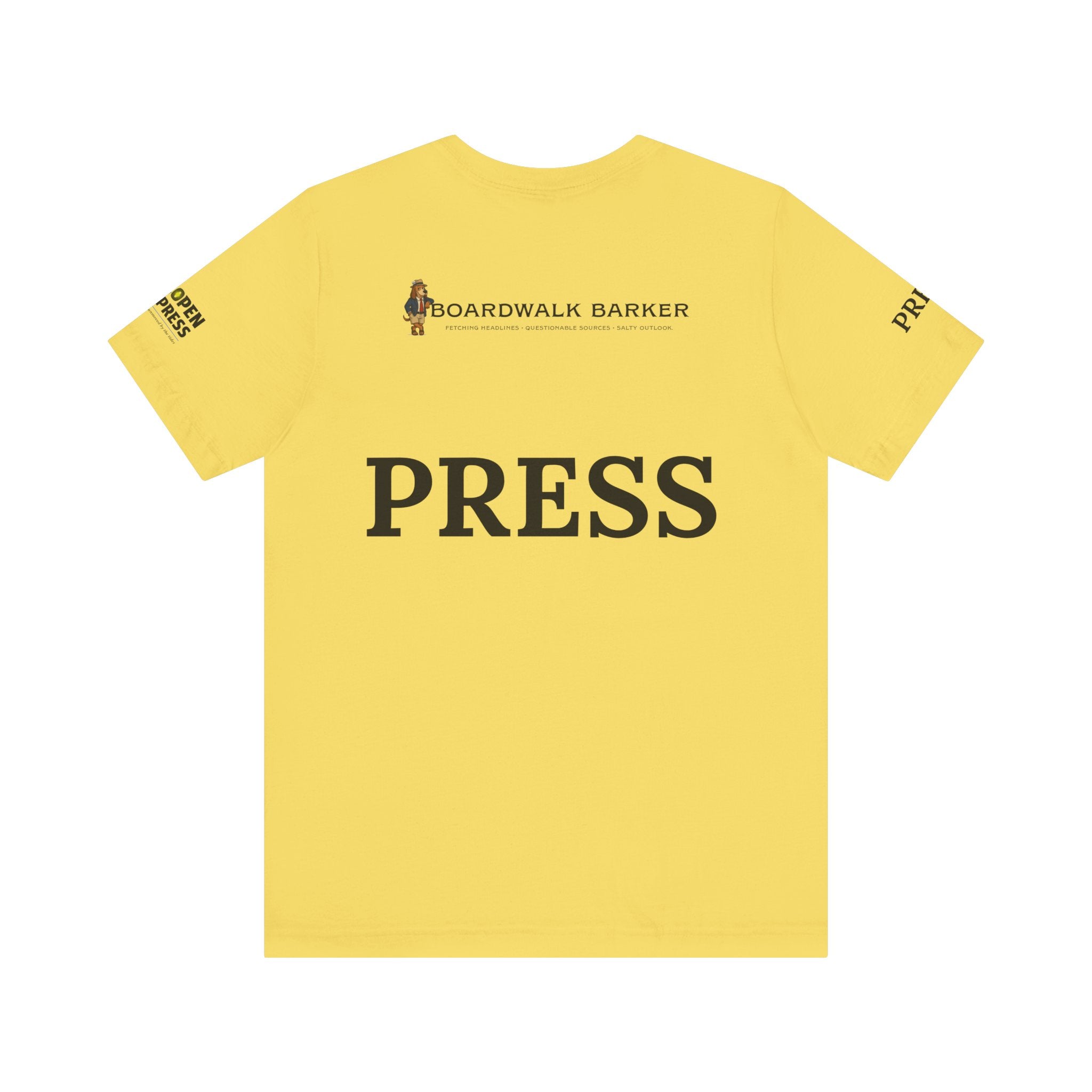 Boardwalk Barker “Official Press Edition” Premium Tee