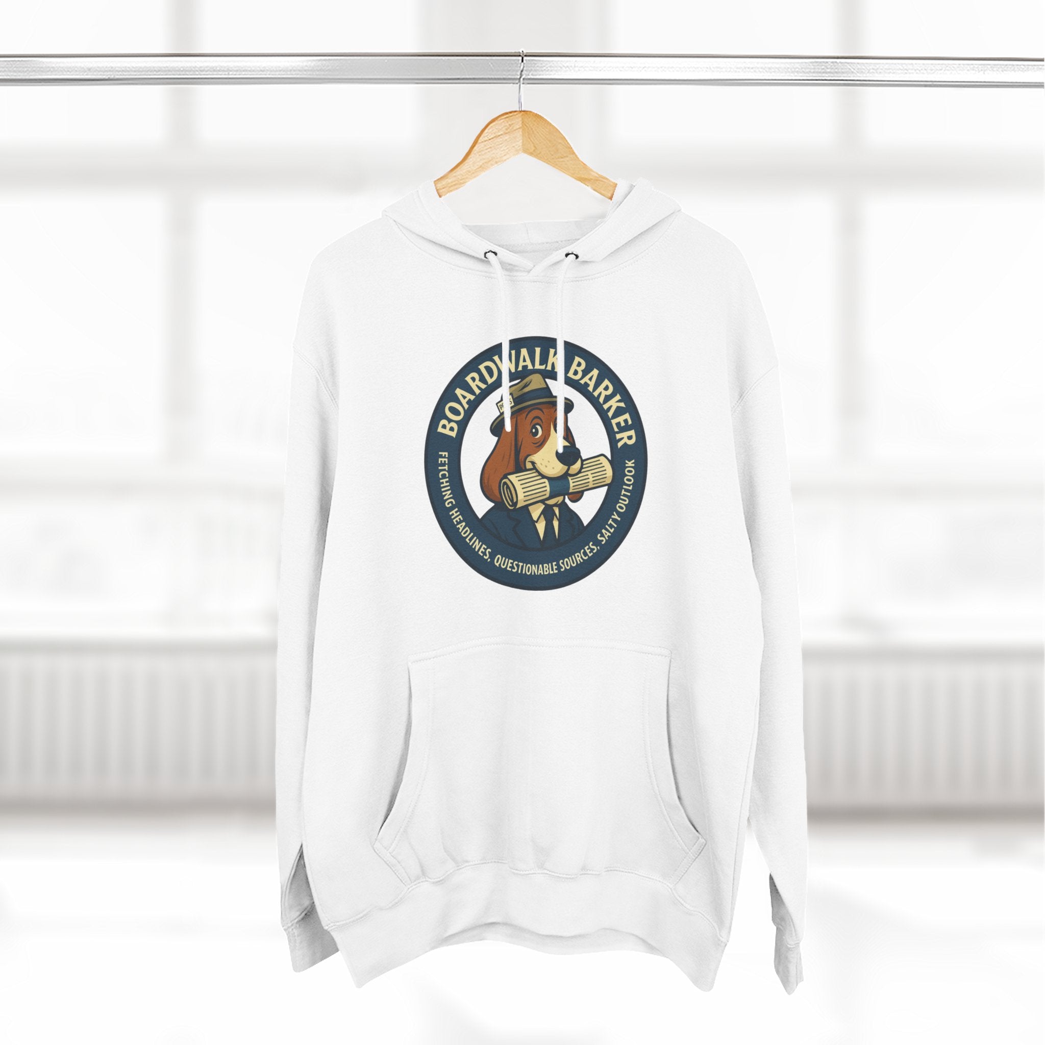 Boardwalk Barker Classic Logo Hoodie