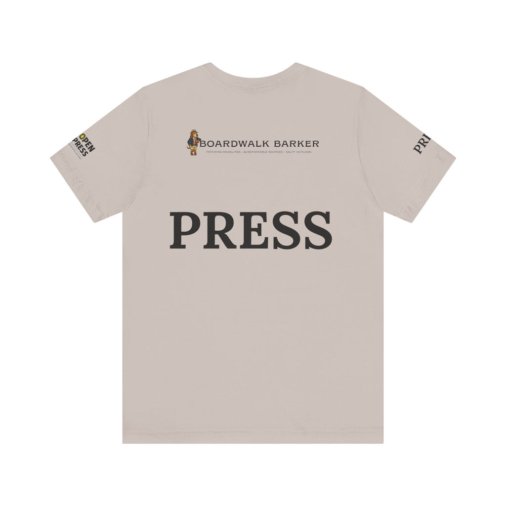 Boardwalk Barker “Official Press Edition” Premium Tee