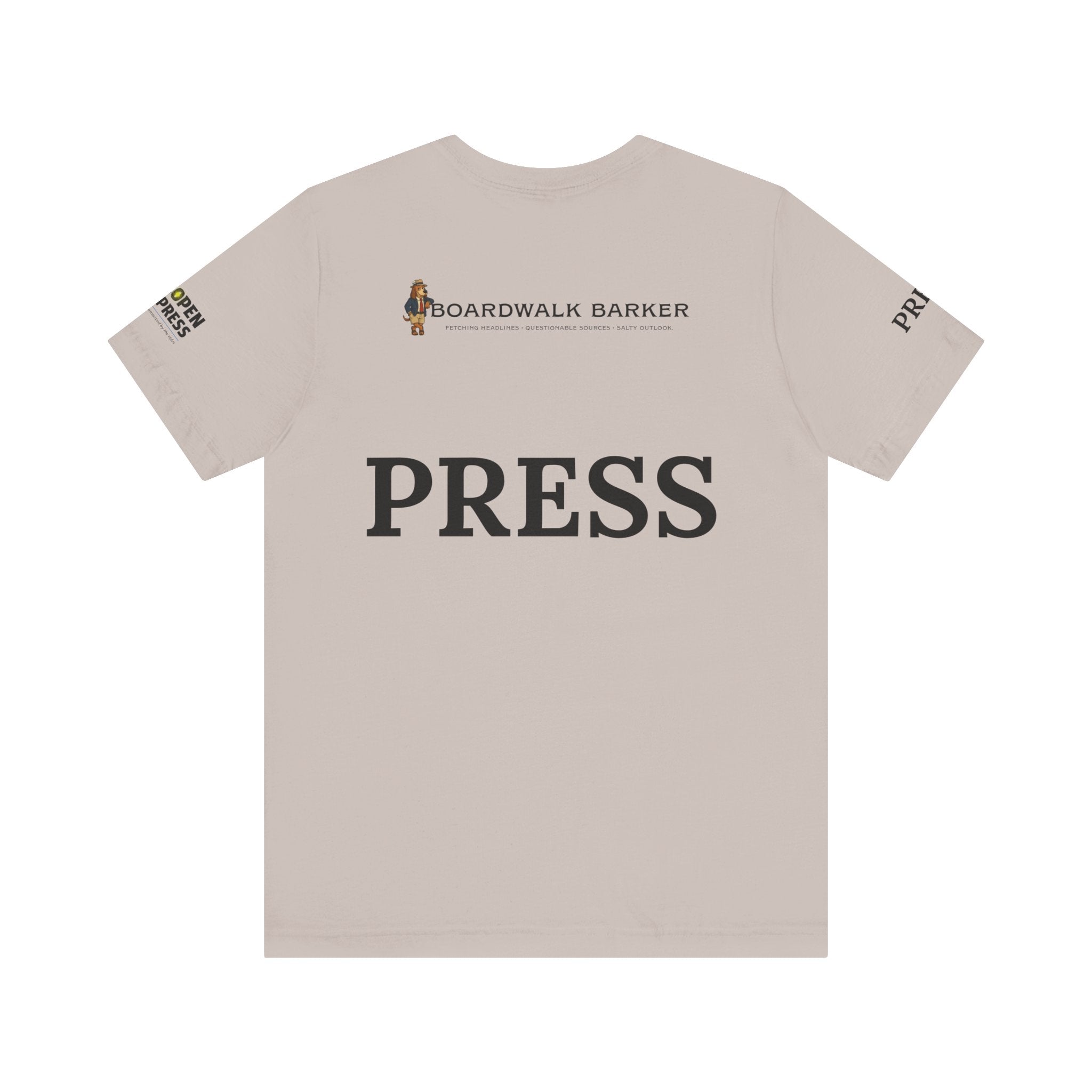Boardwalk Barker “Official Press Edition” Premium Tee