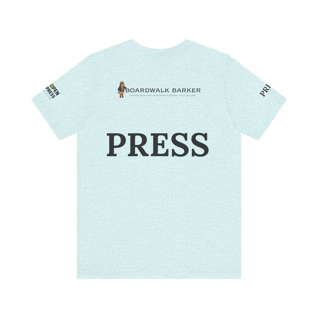 Boardwalk Barker “Official Press Edition” Premium Tee