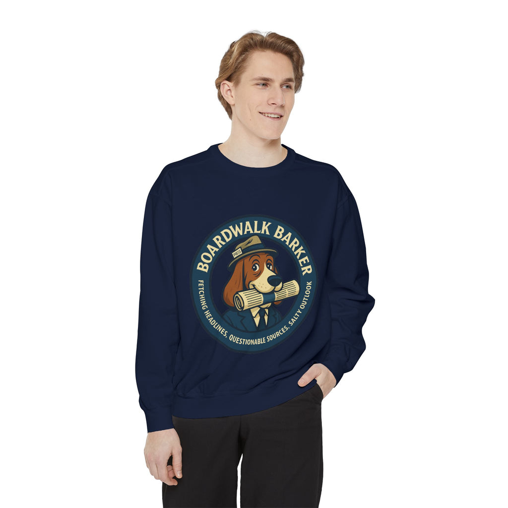 Boardwalk Barker “Press Crew” Premium Sweatshirt