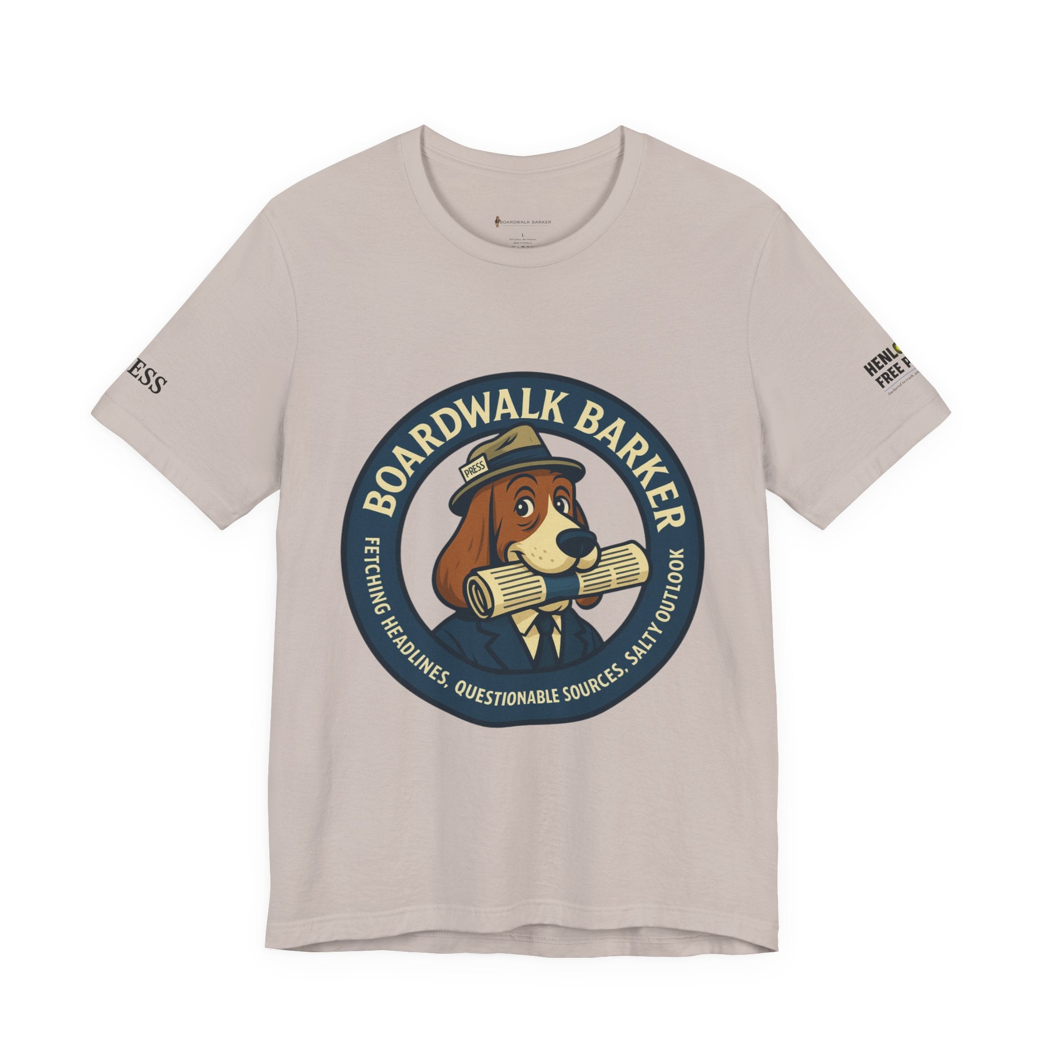 Boardwalk Barker “Official Press Edition” Premium Tee