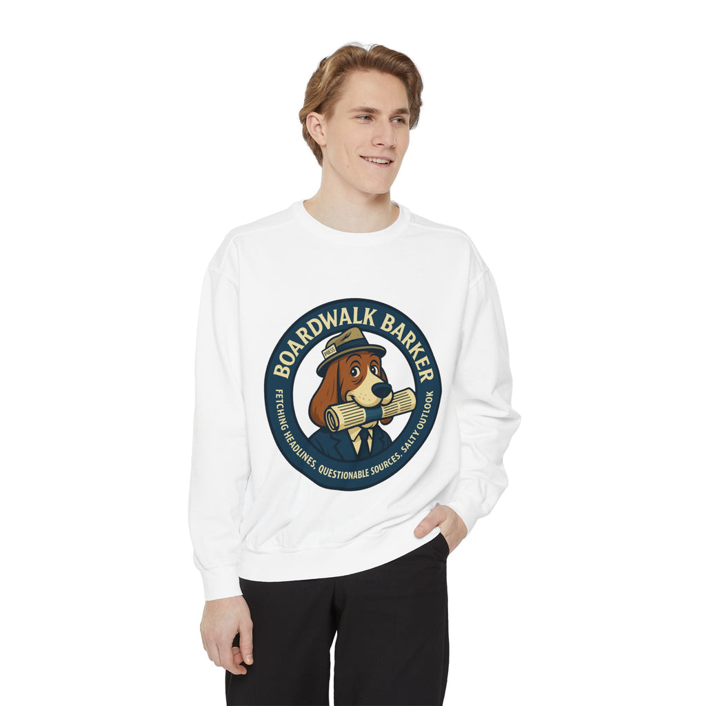 Boardwalk Barker “Press Crew” Premium Sweatshirt