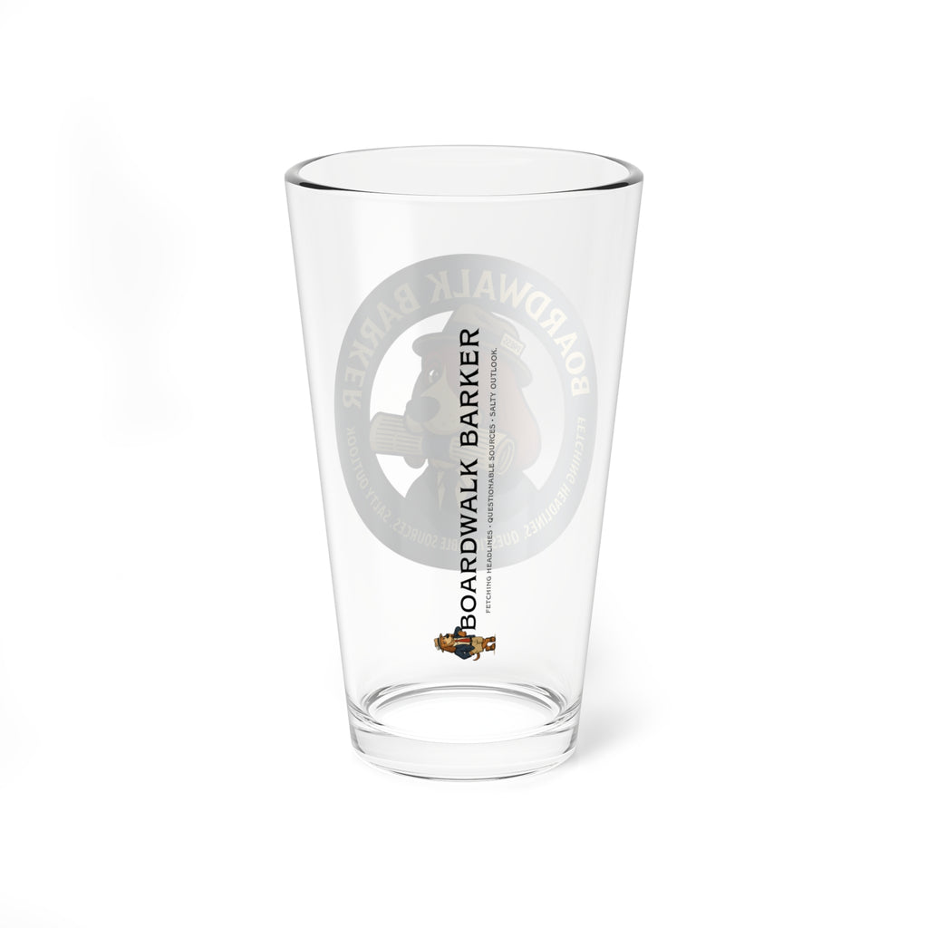 Boardwalk Barker Pint Glass – “Salty Outlook” Edition