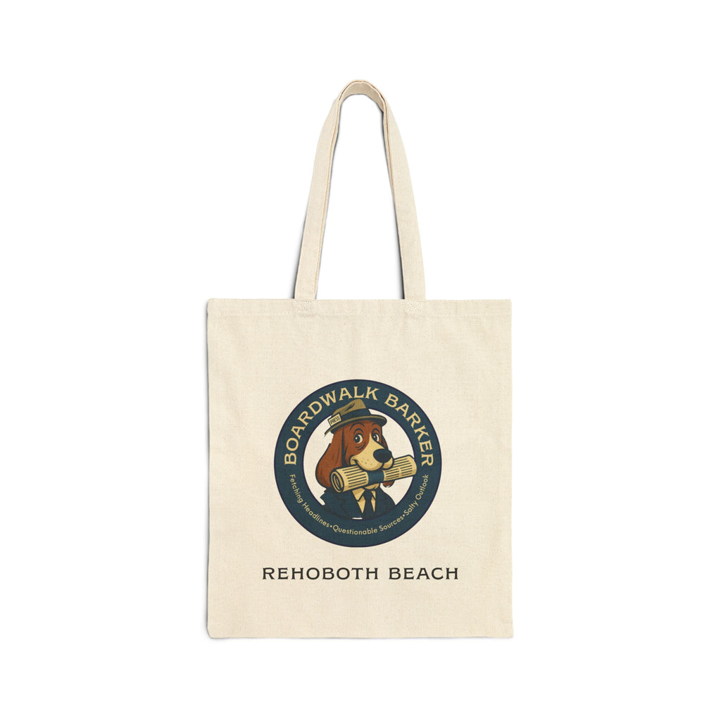 Boardwalk Barker Logo Tote – Rehoboth Beach
