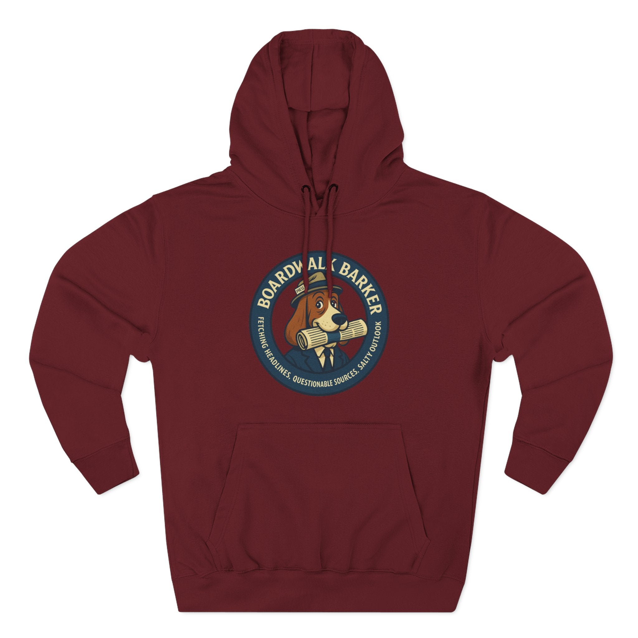 Boardwalk Barker Classic Logo Hoodie
