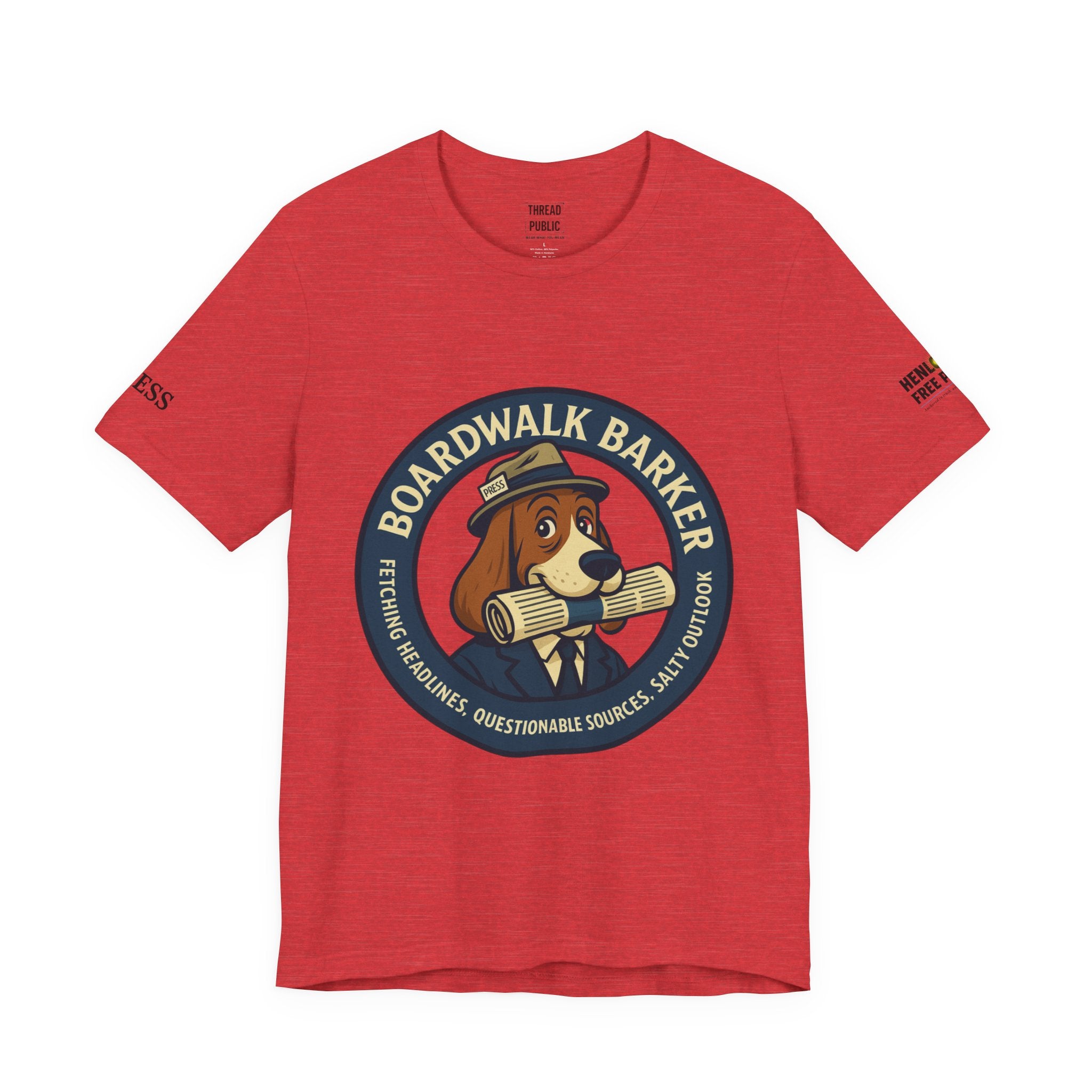 Boardwalk Barker “Official Press Edition” Premium Tee