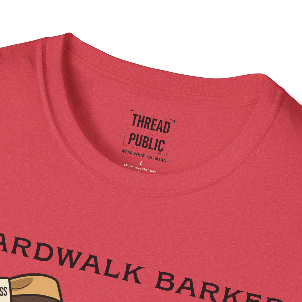Boardwalk Barker “Scoop A. Fetcher” Tee – Rehoboth Beach Edition