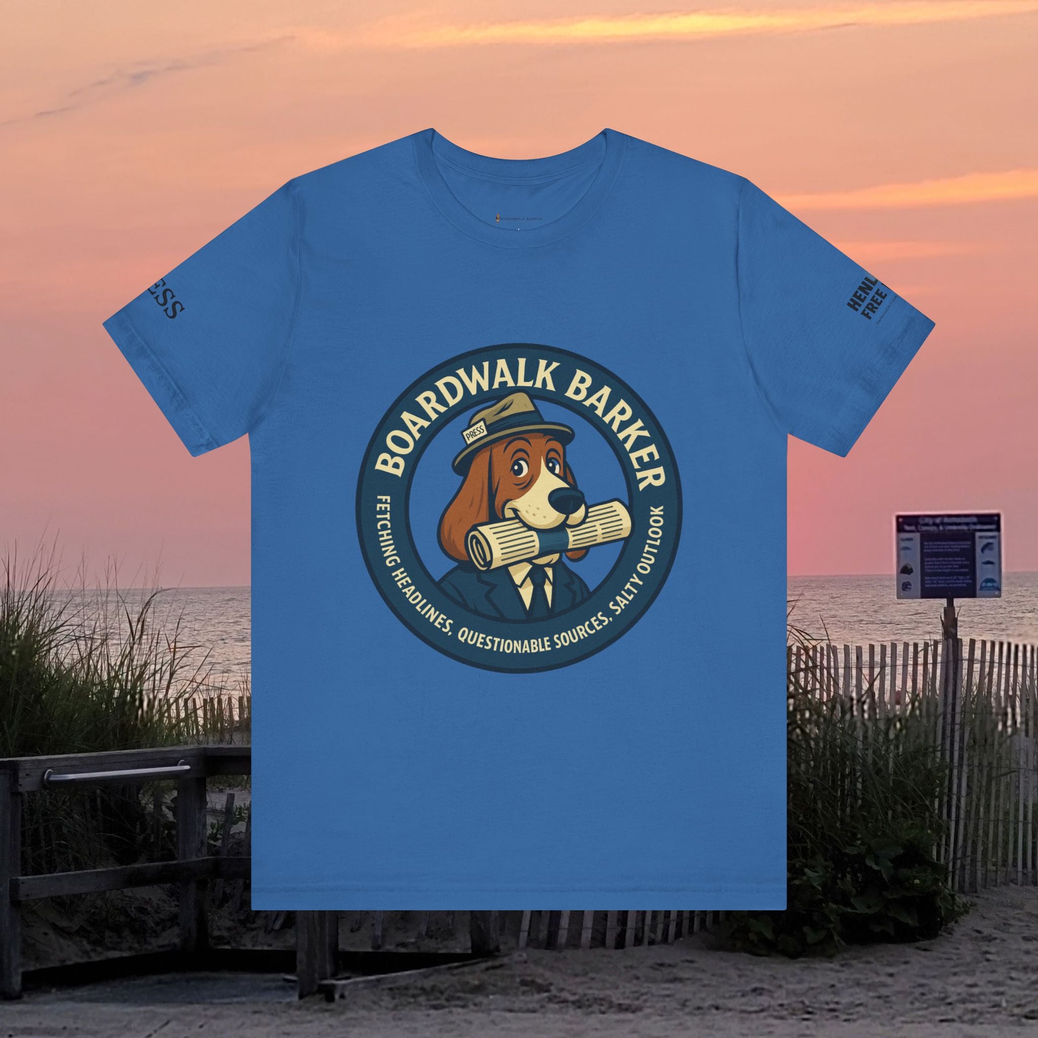 Boardwalk Barker “Official Press Edition” Premium Tee