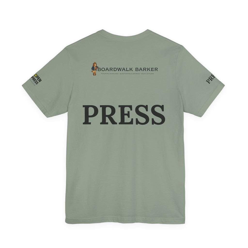 Boardwalk Barker “Official Press Edition” Premium Tee