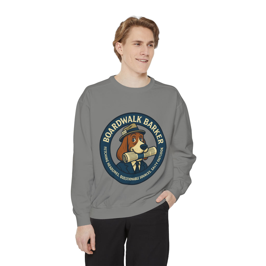Boardwalk Barker “Press Crew” Premium Sweatshirt