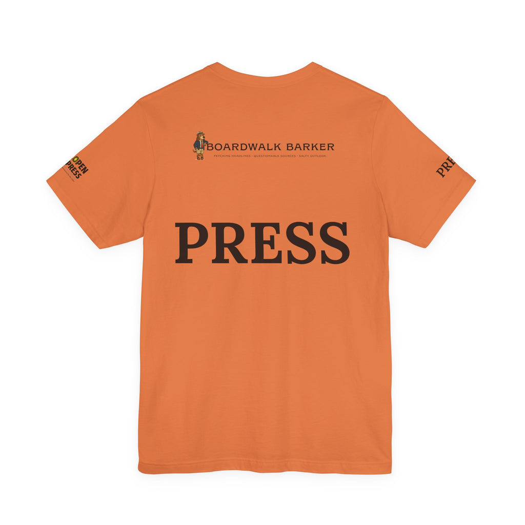 Boardwalk Barker “Official Press Edition” Premium Tee