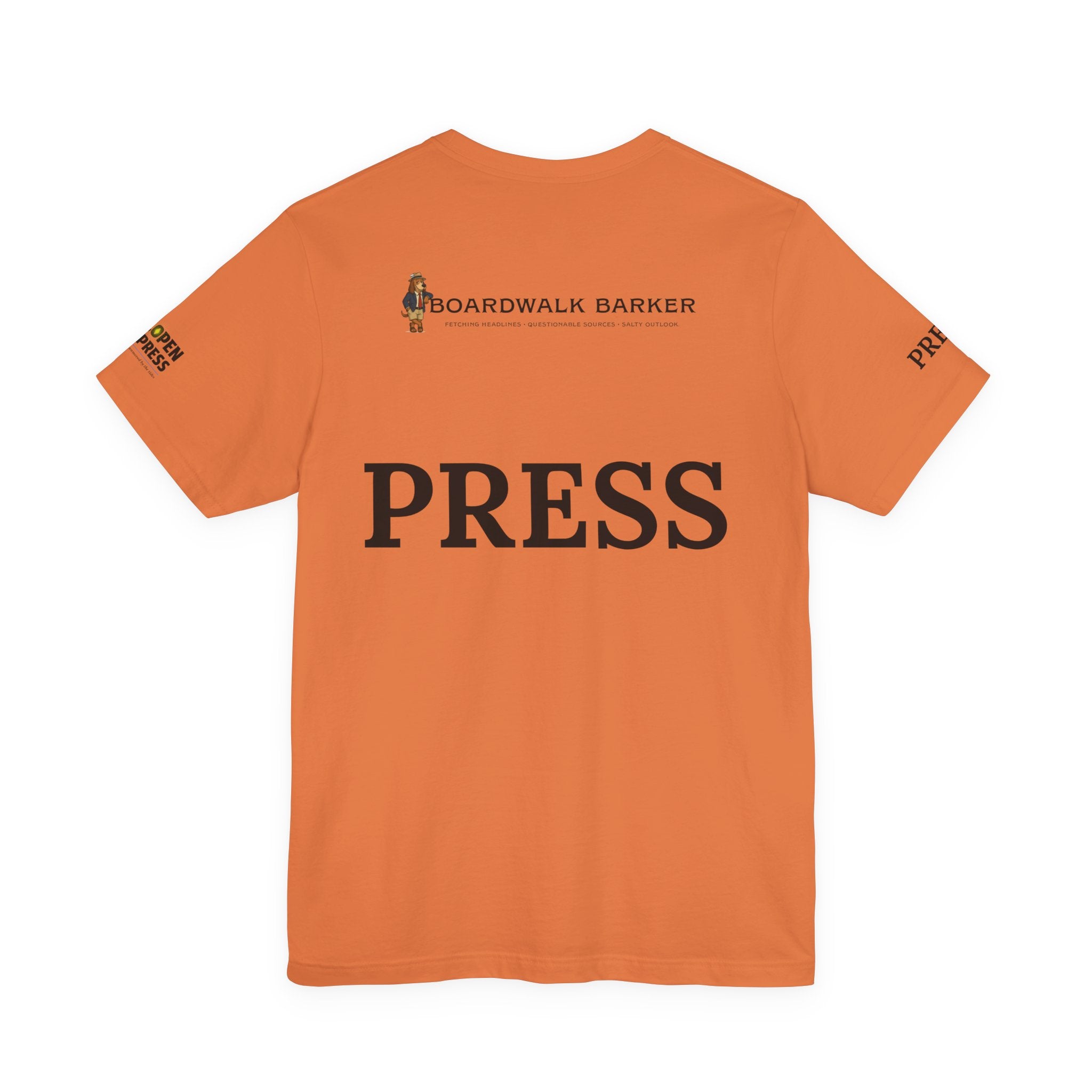 Boardwalk Barker “Official Press Edition” Premium Tee