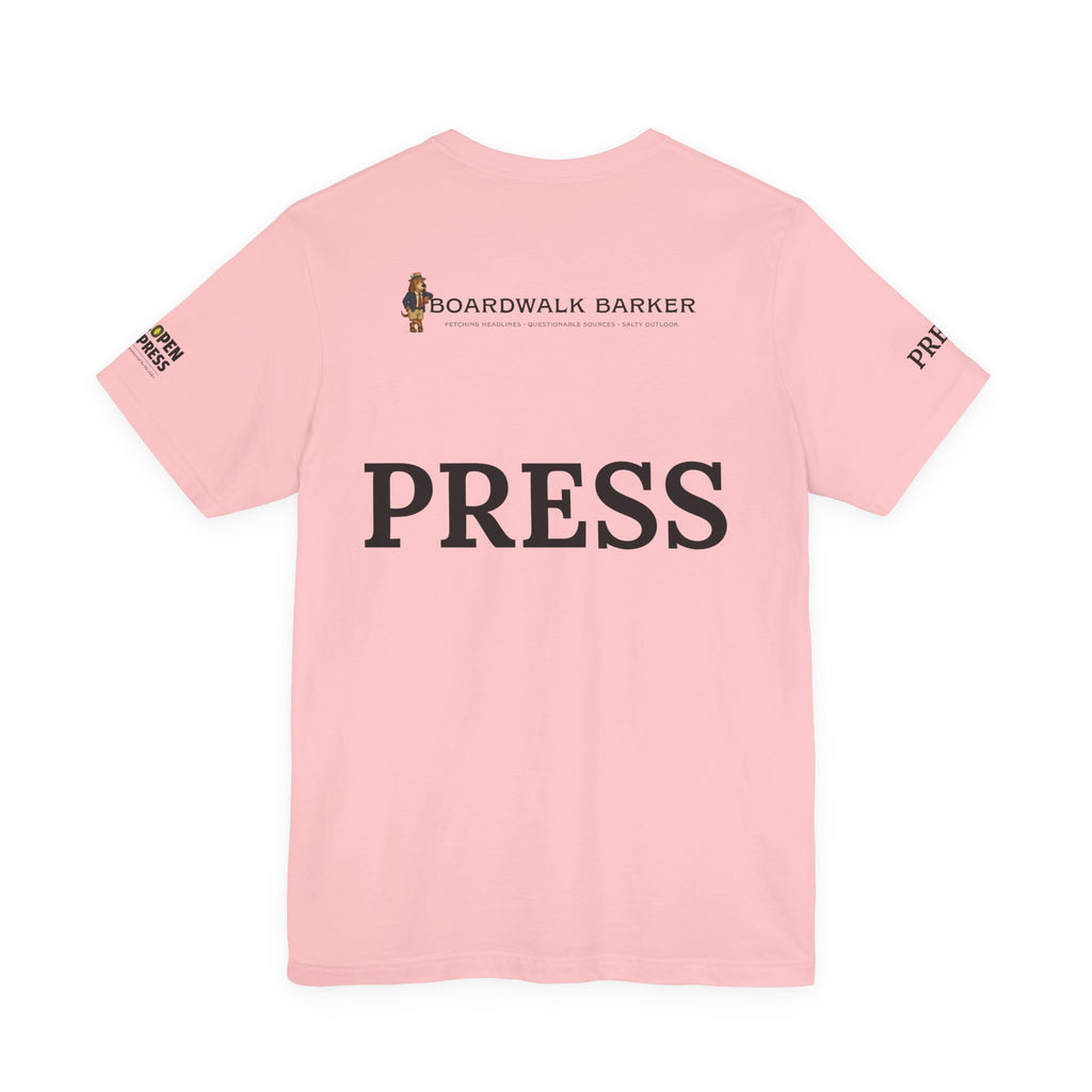 Boardwalk Barker “Official Press Edition” Premium Tee