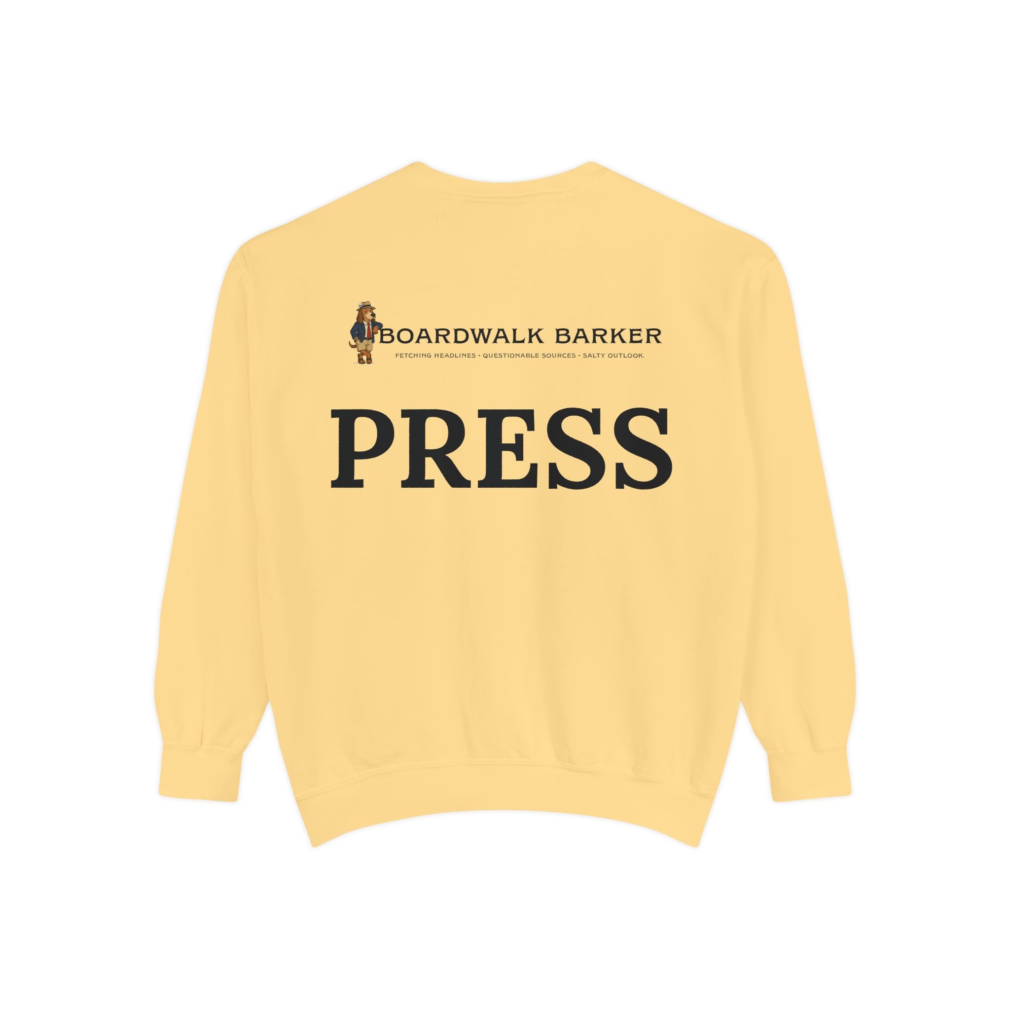 Boardwalk Barker “Press Crew” Premium Sweatshirt