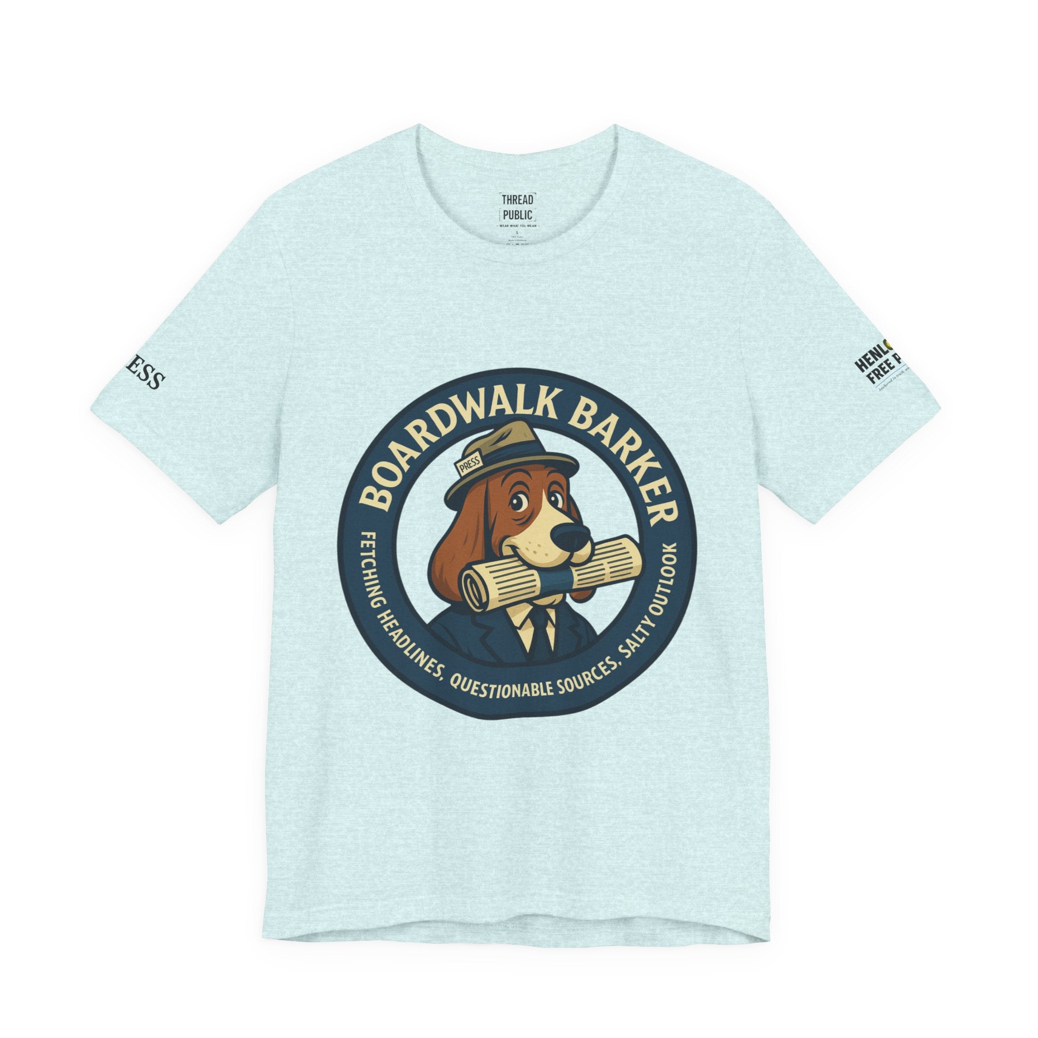 Boardwalk Barker “Official Press Edition” Premium Tee