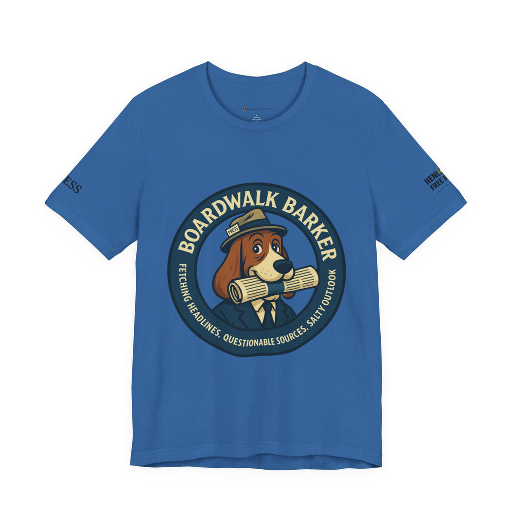 Boardwalk Barker “Official Press Edition” Premium Tee