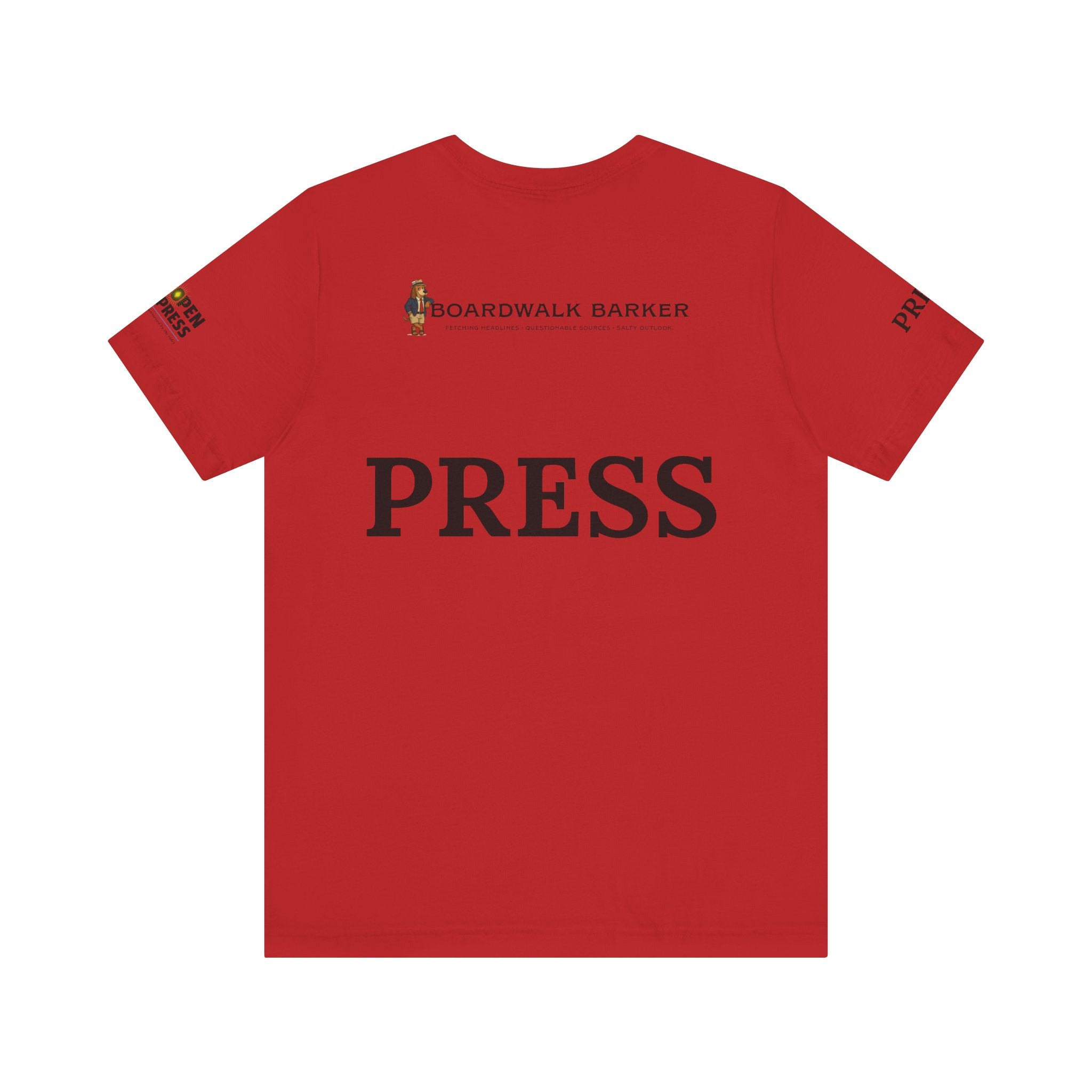 Boardwalk Barker “Official Press Edition” Premium Tee