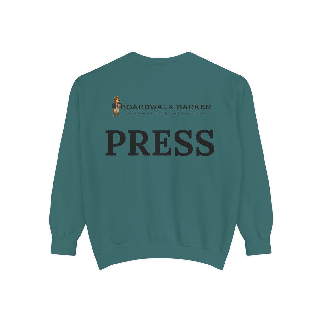 Boardwalk Barker “Press Crew” Premium Sweatshirt
