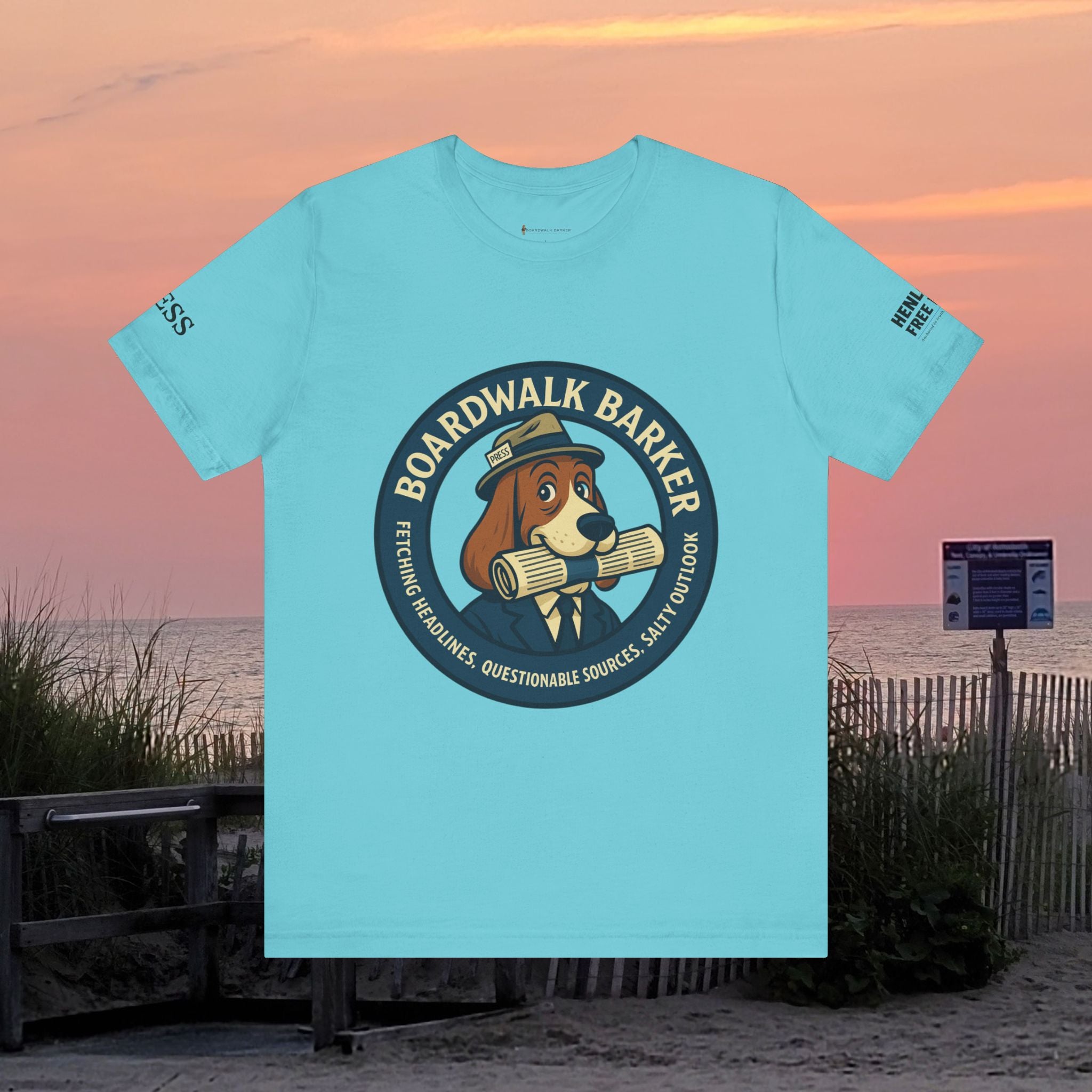 Boardwalk Barker “Official Press Edition” Premium Tee