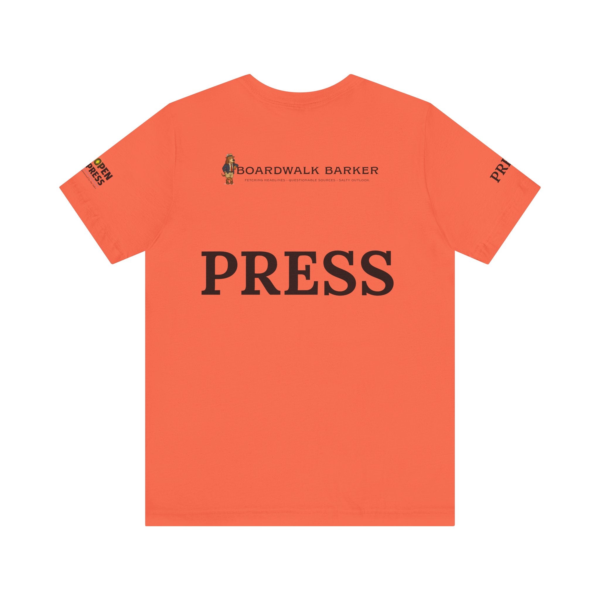 Boardwalk Barker “Official Press Edition” Premium Tee