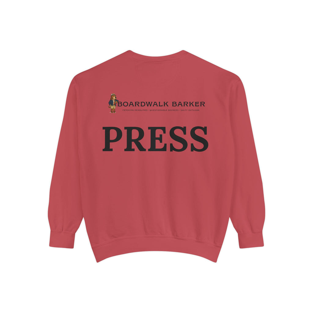 Boardwalk Barker “Press Crew” Premium Sweatshirt