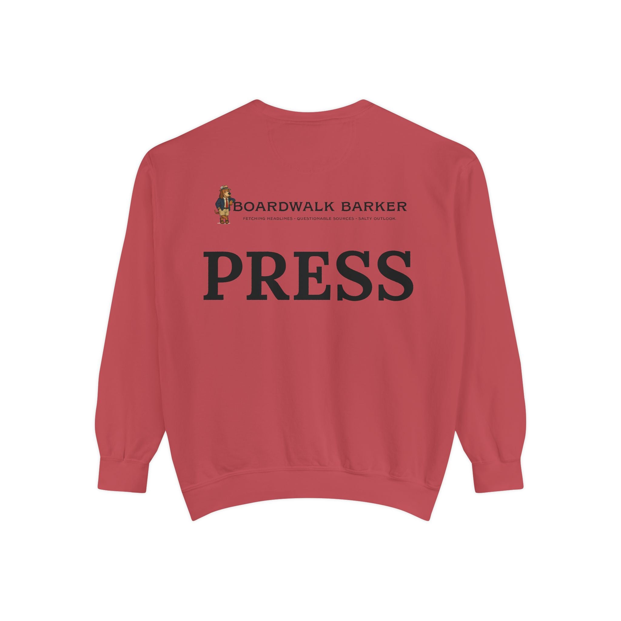 Boardwalk Barker “Press Crew” Premium Sweatshirt