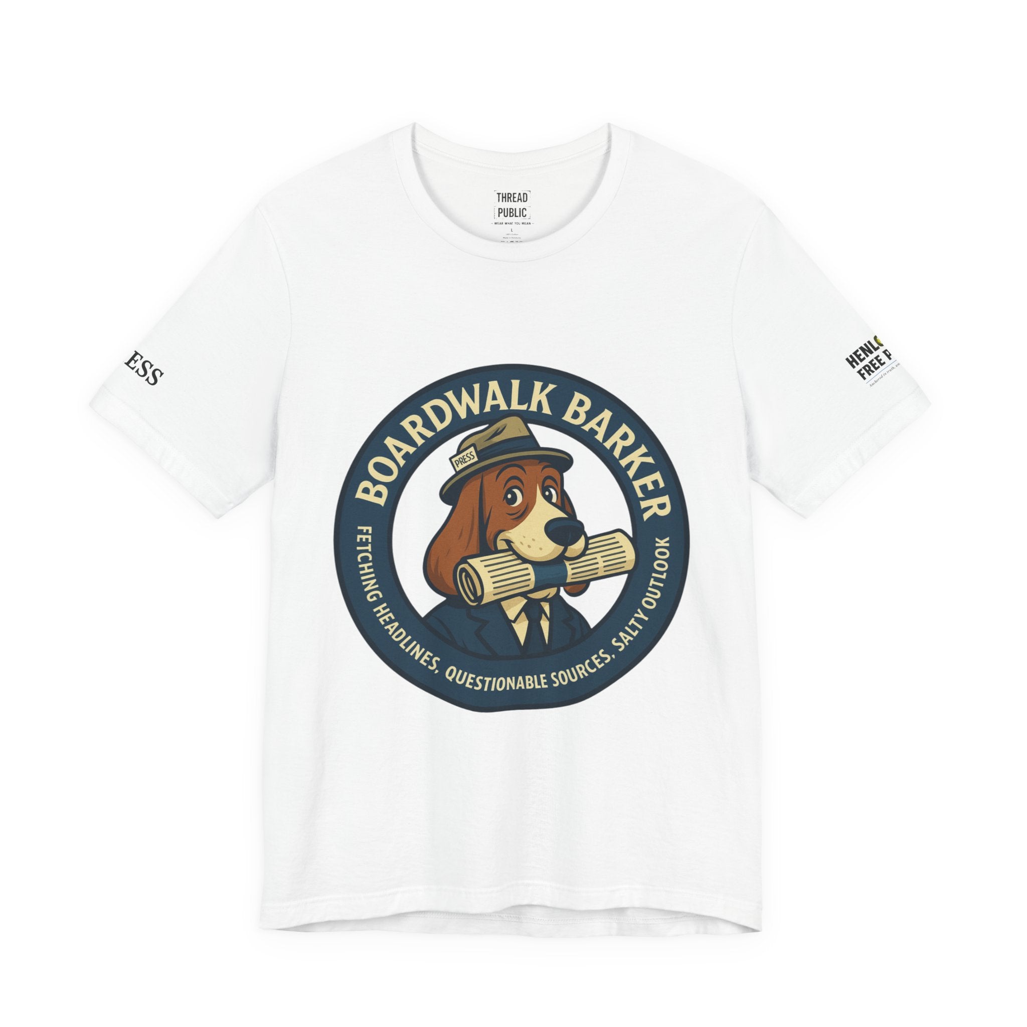 Boardwalk Barker “Official Press Edition” Premium Tee
