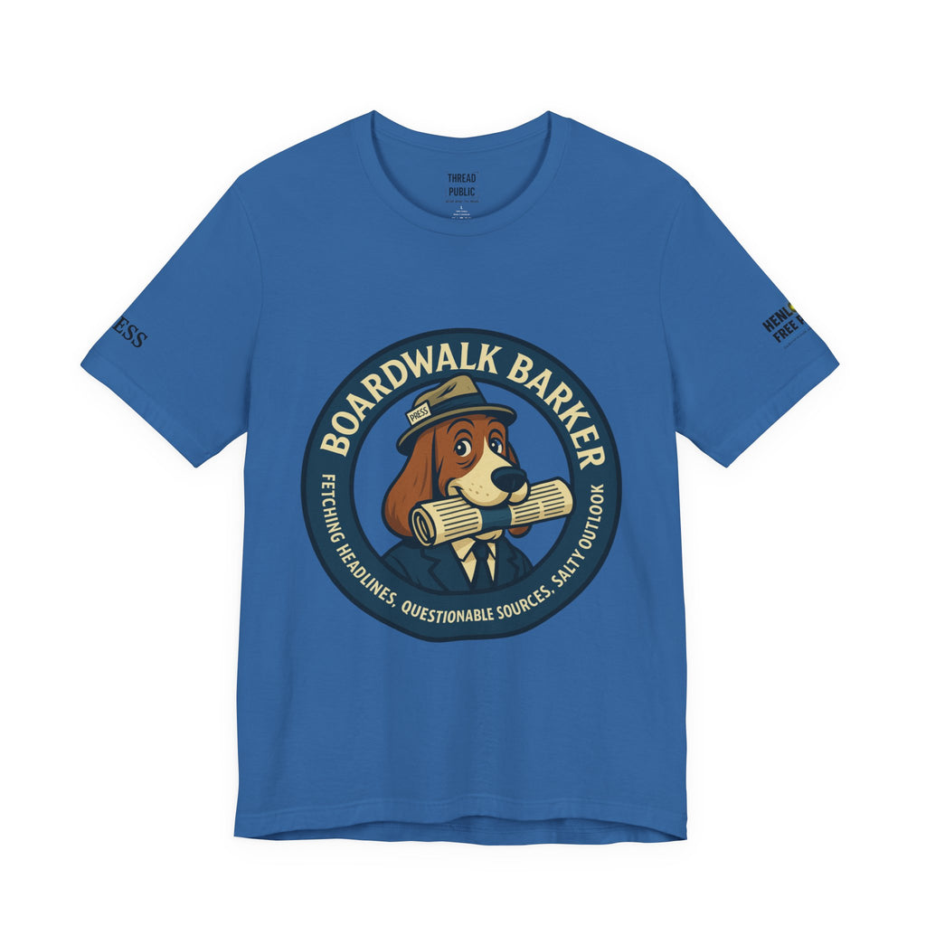 Boardwalk Barker “Official Press Edition” Premium Tee